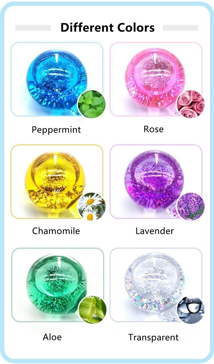 Private Label Anti Aging Summer Cooling Skin Care Beauty Glitter Ice Globes for Facial