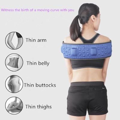 Home Use Super Slim Heated Stomach Vibrating Massage Belt for Body Slimming