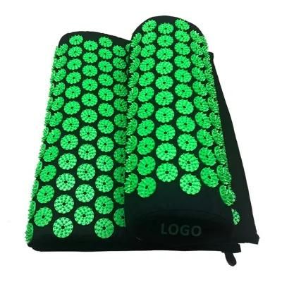 Spikes High Quelity Private Label Logo Massage Eco Shakti Acupressure Mat