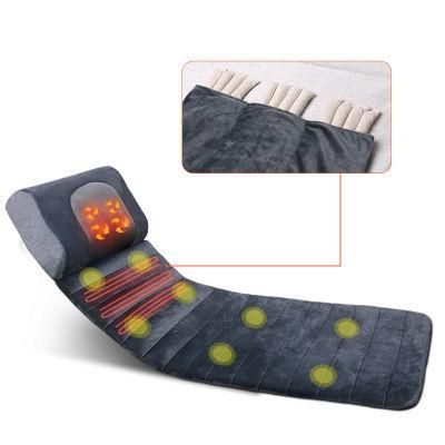 Techlove Heating Vibrating Instead of Massage Chair Cushion Whole Body Massage Mattress