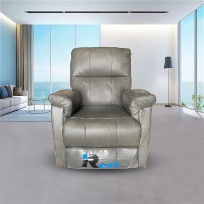 Gray Leather 330 Marshall Massage Recliner