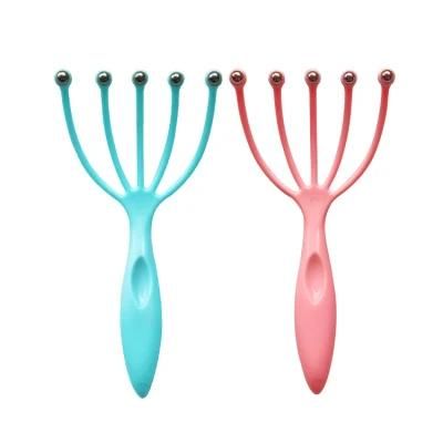 Tiktok Hot Sale Head Massager Claw Ball Manual Head Comb Massage Scalp Massager