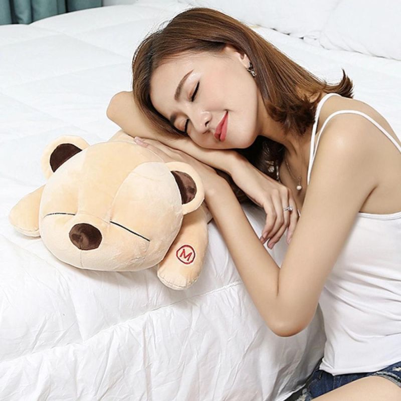 Lithiumbattery Cute Animal Electric Shiatsu Neck Massage Pillow with Heat Body Car and Home Pillow Massager