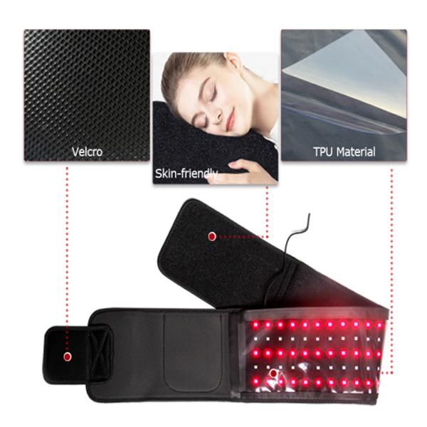 Hot Sell 105PCS LED Lamp Beads Slim Laser Lipo Belt 360 Weight Loss Nir 850nm Red 660nm Red Light Therapy Belt