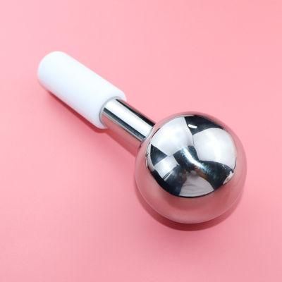 at-Home Unbreakable Stainless Ice Cooling Globes for Skin Care Beauty Accessories Tool