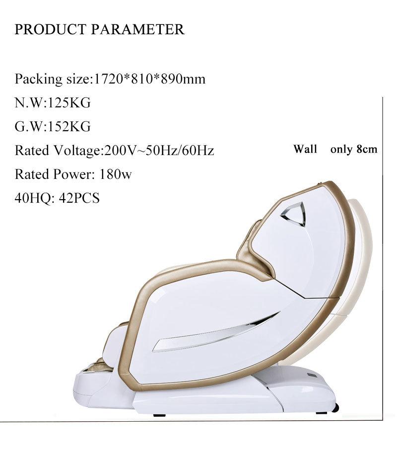 Multifunctional Luxury Massage Chair with SL-Shape Music Player
