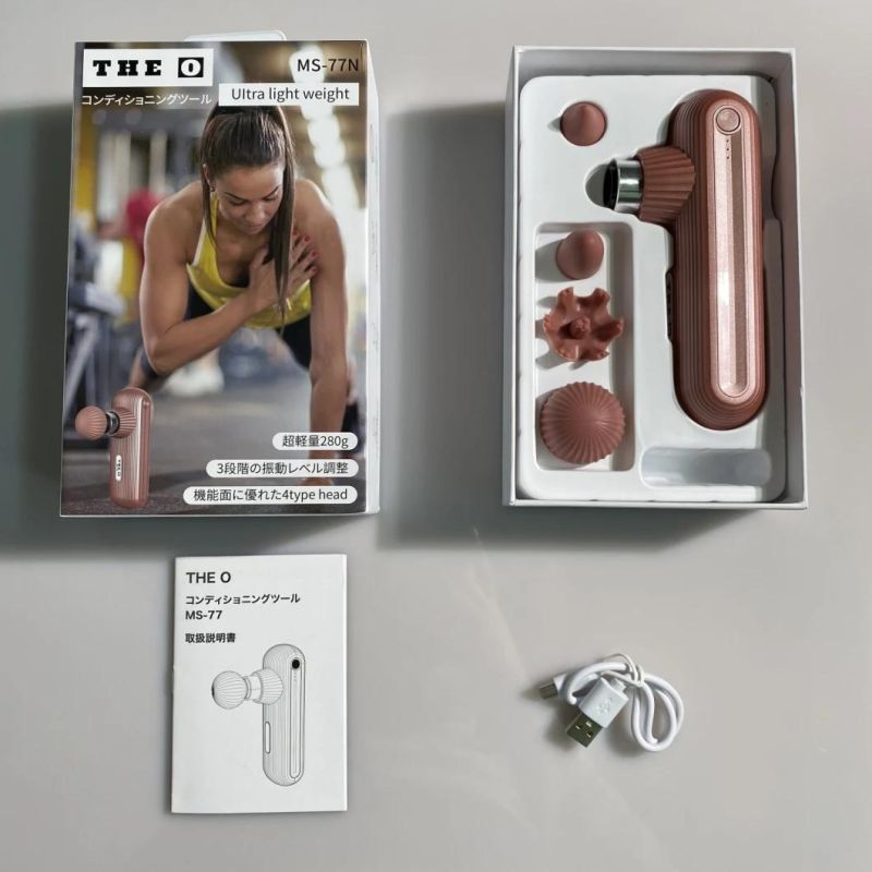 Cheap Brushless Message Gun Deep Tissue Deep Muscle Fascia Tissue Massage Gun with Carry Bag Mini Massage Gun