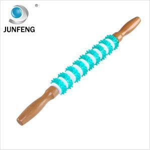 Wooden Massage with Roller Stick