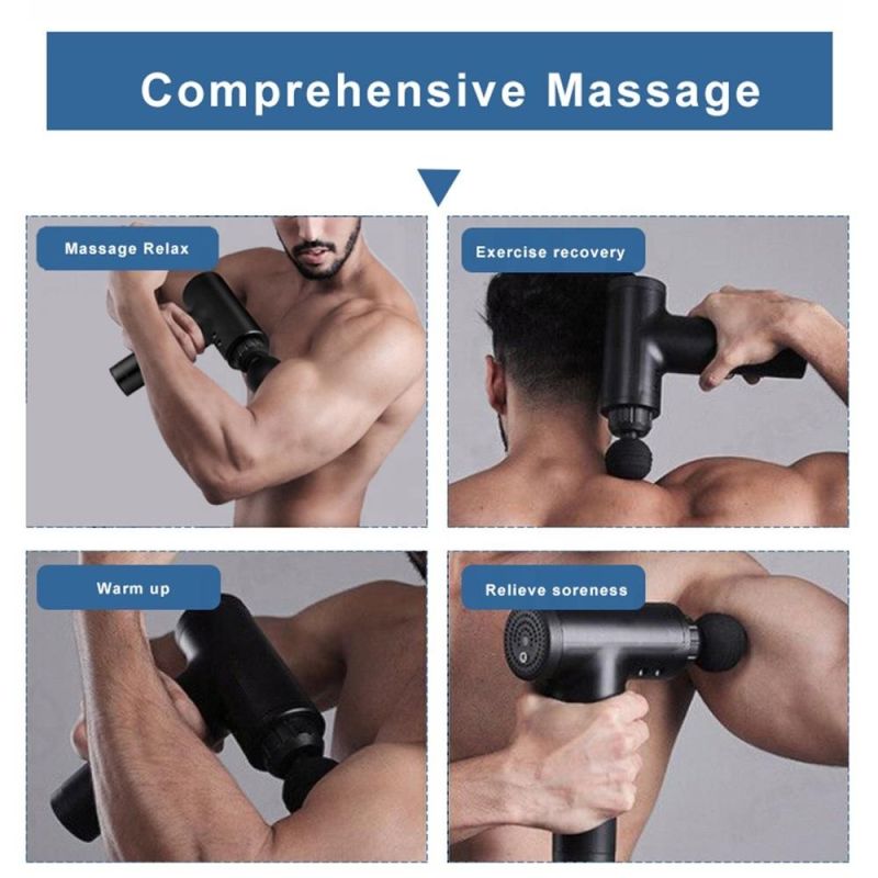 Relaxing Sports Deep Tissue Percussion Muscle Fascial Massage Gun