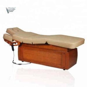 Deep Soft Mattress 3 Motor Electric Beauty Salon Wooden Massage Chair Salon Equipment (08D04-2)