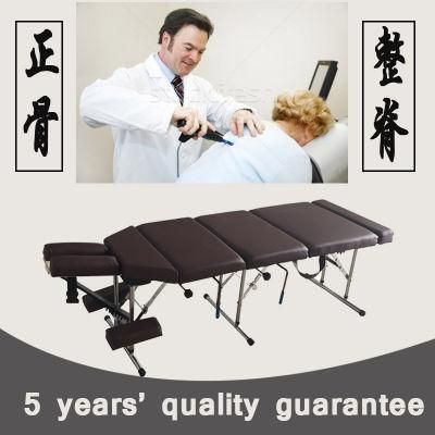 Portable Stainless Steel Droo Chiropractic Table Chiropractic Equipment Mtl-012