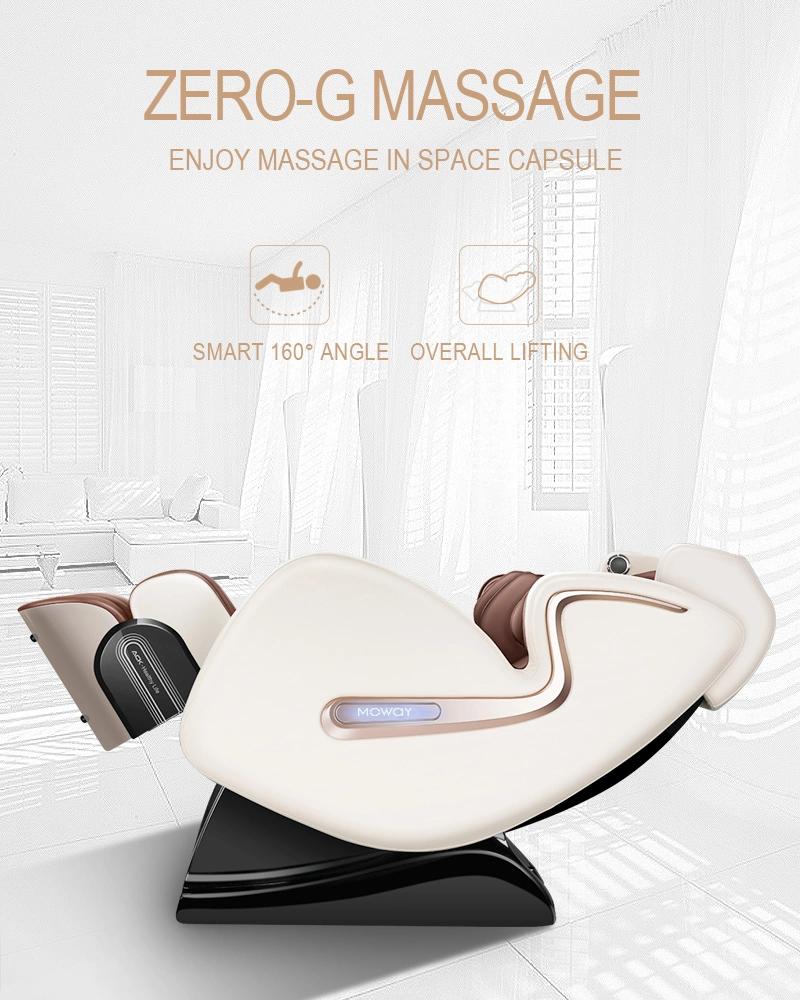 High-End Smart 3D SL Track Massage Chair, Brown