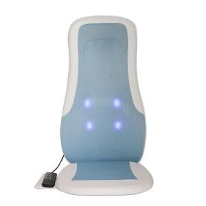 Blood Circulation Seat Massage Seat Cushion Heat Rolling Kneading, Muscle Relax Shiatsu Back and Neck Massager Cushion