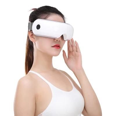 Hezheng Heated Air Pressure Care Wireless Vibrating Eye Massager with Music