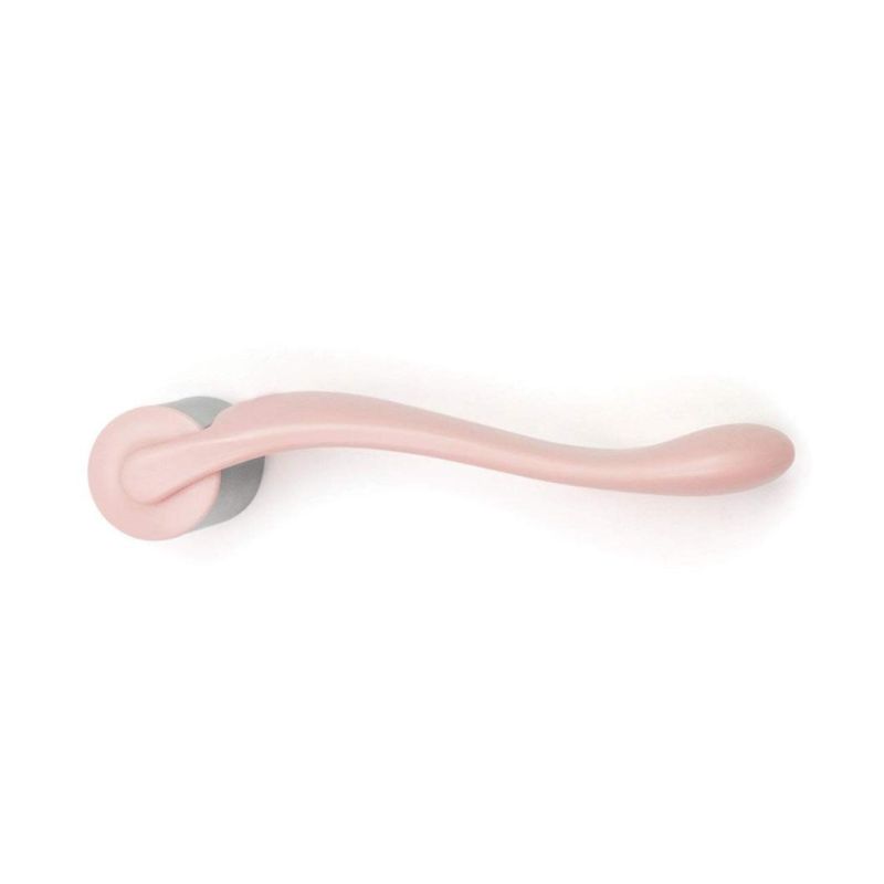 Face Ice Roller Pink Cold Roller for Women Anti Wrinkle Stainless Steel Face Massager