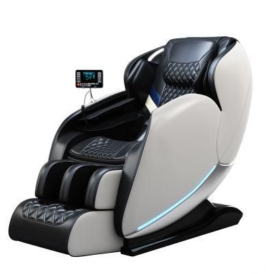 Zero Gravity Massage Chair SL Track Massage Chair Full Electric Automatic Whole Body Space Capsule Massage Sofa with Body Scan