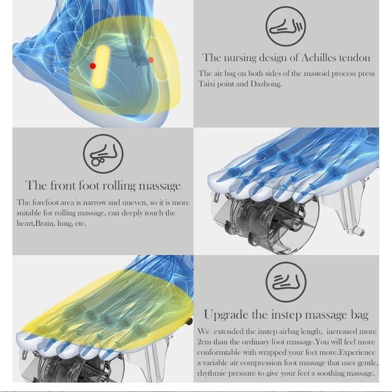 Mechanical Air Pressure Tahath Carton 16.8 X 15.3 9.8 Inches; 10.65 Pounds Acupuncture Slippers Foot Massager