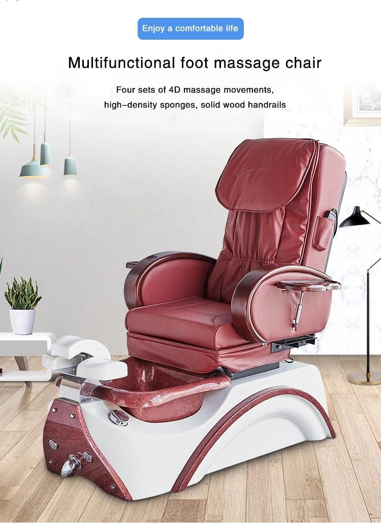 Deluxe Nail Salon Manicure Pedicure SPA Massage Chair