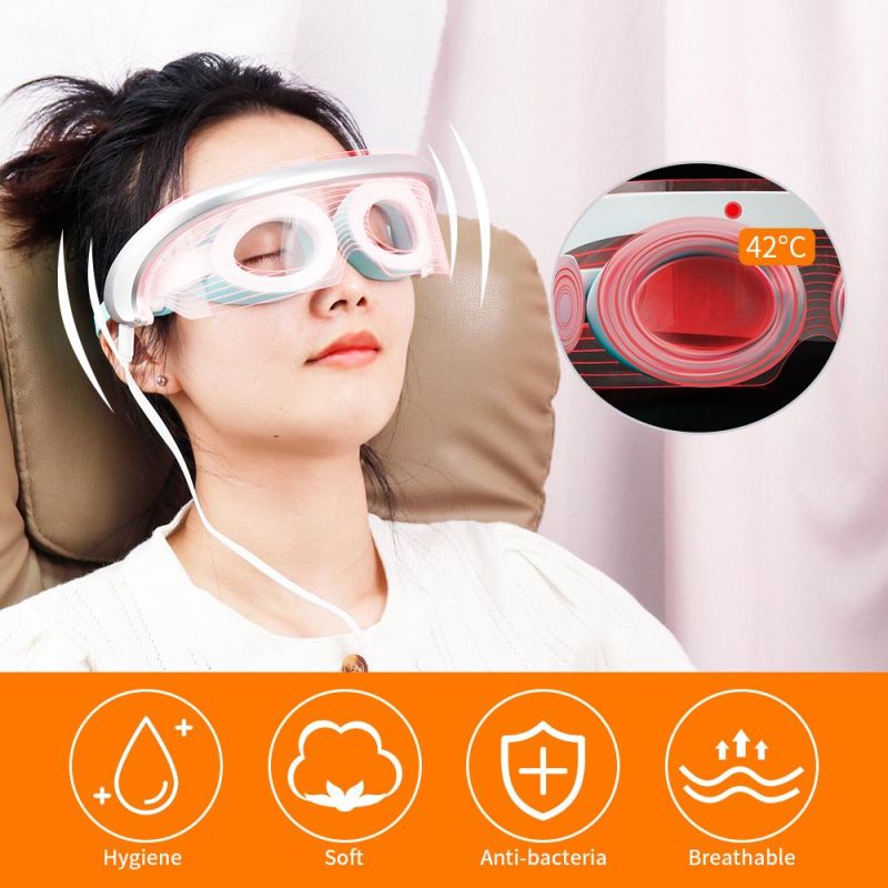 Electric Vibration EMS Eye Massager 2 in 1 RF Lifting Massage Anti Aging Wrinkle Removal Dark Circles Facial Skin Care Device