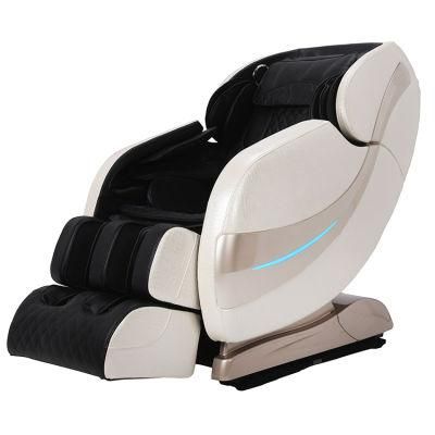 Electric Deluxe Salon Shiatsu Full Body Massage Equipment Infrared 4D Zero Gravity Massage Recliner Chair with Jade Rollers