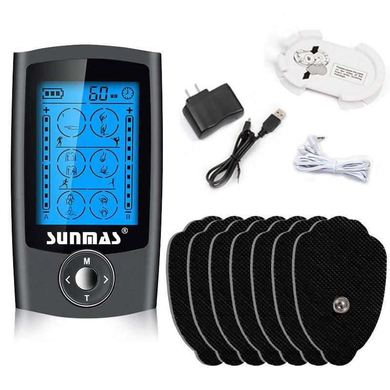 Tens Unit Muscle Stimulator Tens+EMS+Fitness Unit Muscle Stimulator for Pain Relief & Arthritis & Muscle Strength