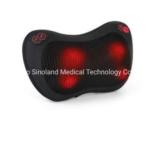 Hot Sale Car Home Travel Heat Shiatsu Kneading Shoulder Neck Back Full Body Vibrating Electric Pillow