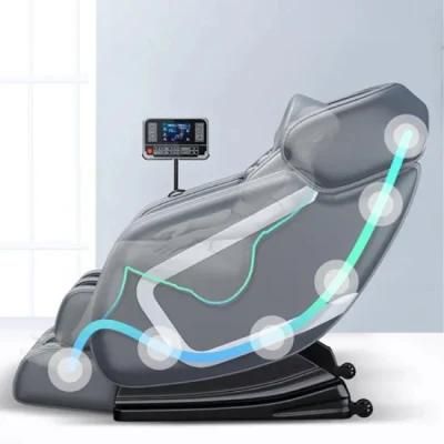 Best Newest Version Golden Colour High Quality PU Leather Zero Gravity Massage Chair