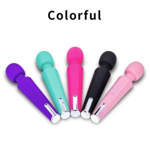 Valleymoon Purple Color Wireless Rechargeable AV G-Spot Wand Massager for Pussy