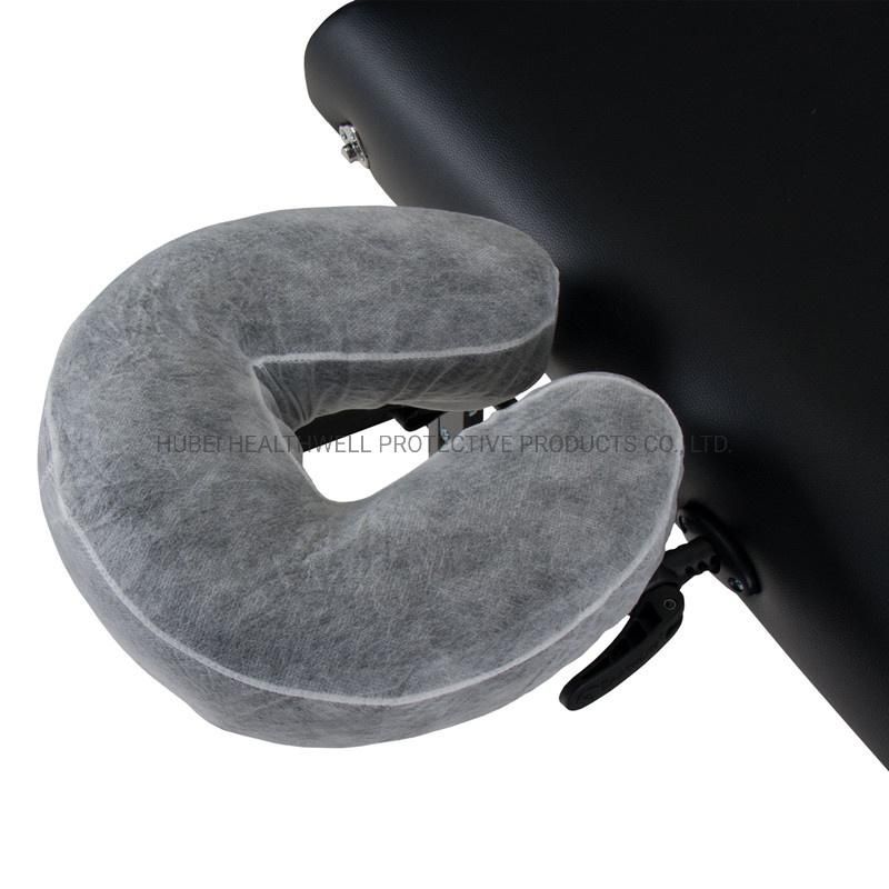 Beauty Salon Massage Seamless Face Rest Cradle Cover for Massage Bed