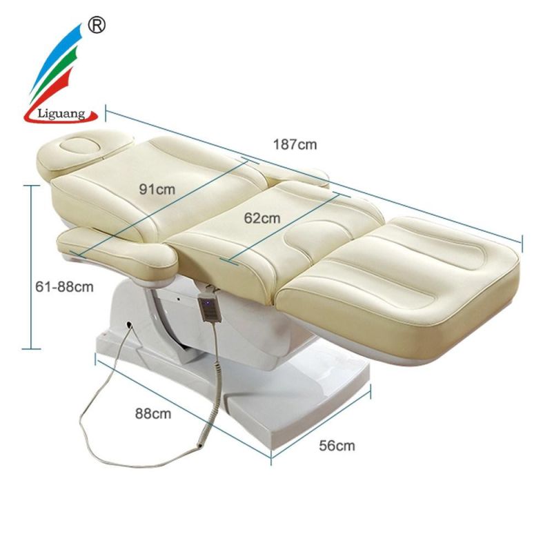 High Quality Height Adjustable Automatic Massage Bed Facial Bed