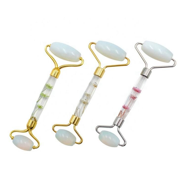 New Design Crystal Massage Face Roller Beauty Stone Face Roller