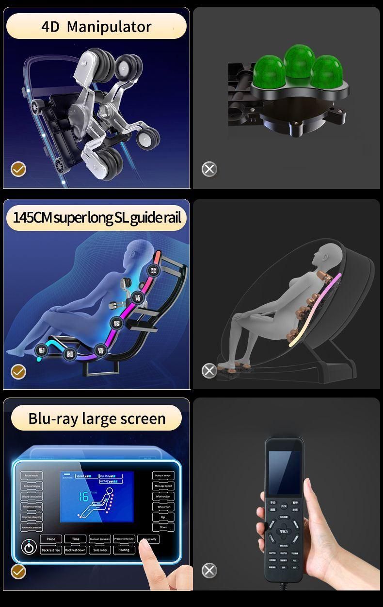 4D Zero Gravity Electric Massage Chair