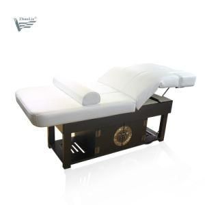 Solid Wood Electric Massage Bed D2013-8