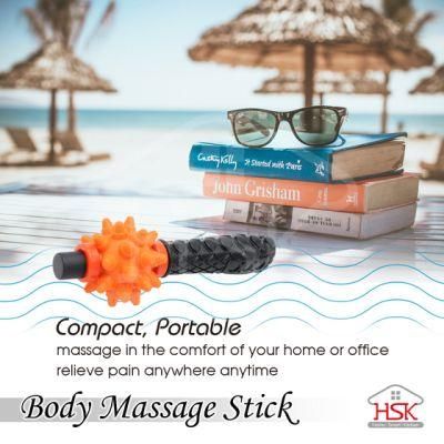 Spiky for Deep Tissue Back Massage, Body Massage Stick. Spiked Roller Ball Massagers Ot-M007