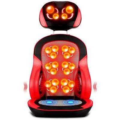 Factory Price Full Body Massager Car Seat Back Relax Shiatsu Heated Massage Cushion