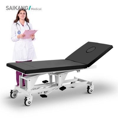 X14 Steel Multifunction Hydraulic Adjustable Folding Manual Hospital Examination Table