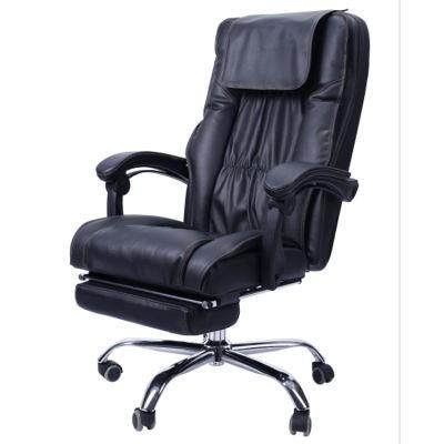 Electric Luxury 3D Body Shiatsu Vibration and Heating Swivel Office Massage Chair