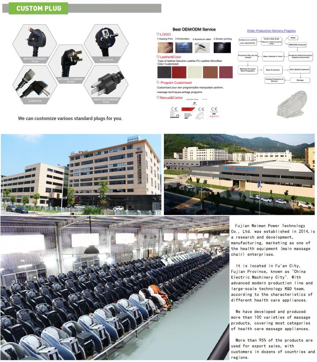 2021 New 4D Shiatsu Airbag Calf Foot Full Body Cheap Massage Chair Price