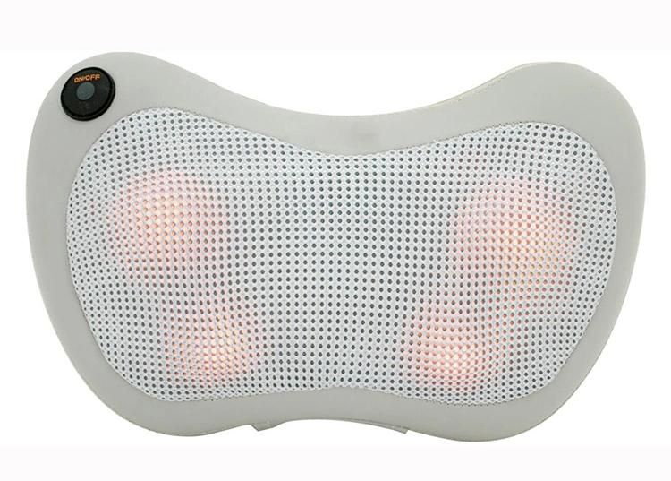 Electric Mini Car Use Infrared Heat Shiatsu Massage Neck Pillow