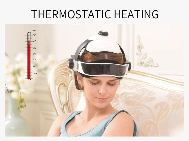 Best Adjustable Head Massager Electric Helmet Massage Pack