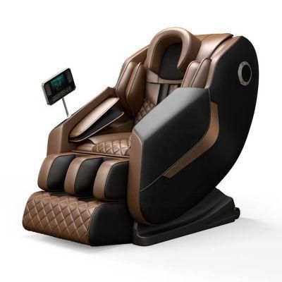 Full Body Zero Gravity Recliner Heat Therapy Foot Roller Electric Shiatsu Vibrating Airbag Massage Chair