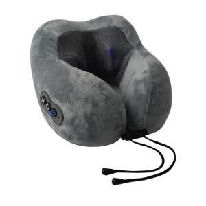 OEM/ODM Portable Wireless USB Neck and Back Be Relax Shiatsu U Shape Neck Back Massager Pillow with Heat