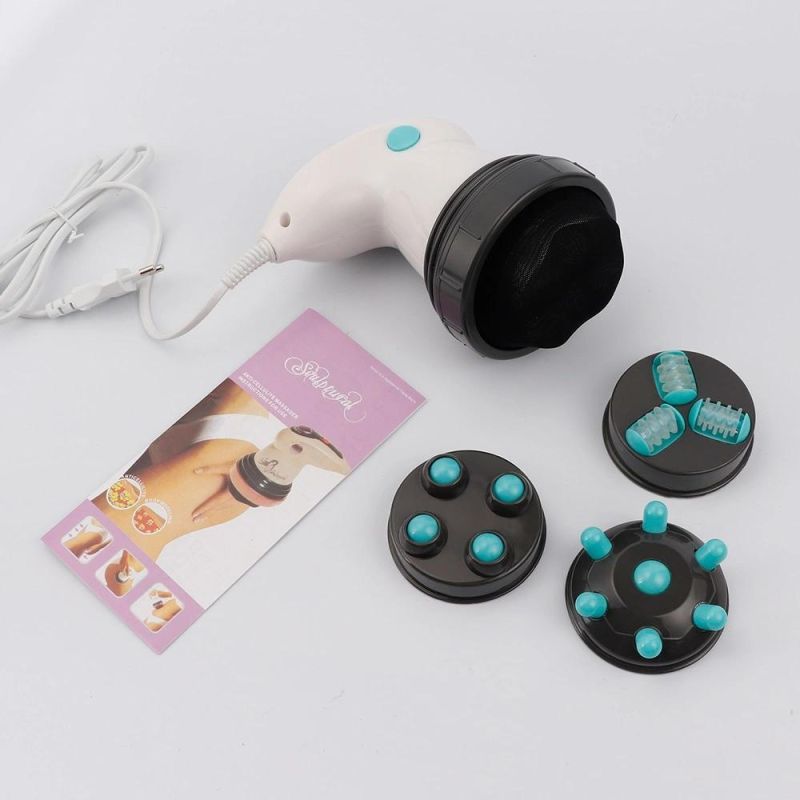 4 in 1 Electric Vibration Full Body Massager Slimming Massage Roller for Waist Losing Weight Anti Cellulite Body Lifting Device