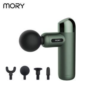 Mory Relax Massager Personal Leg Foot Massager Machine Fascia Deep Tissue Percussion Muscle Mini Massage Gun with LCD Screen