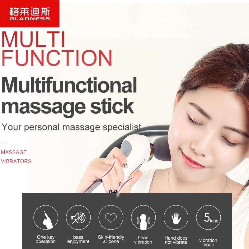 2022 Amazon Top Selling Portable Electric Full Body Massager Hammer Vibrating Massage Stick