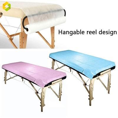 Disposable Hospital Bed Sheet in Roll Massage SPA Facial Table Paper Roll Non Woven Bed Sheets