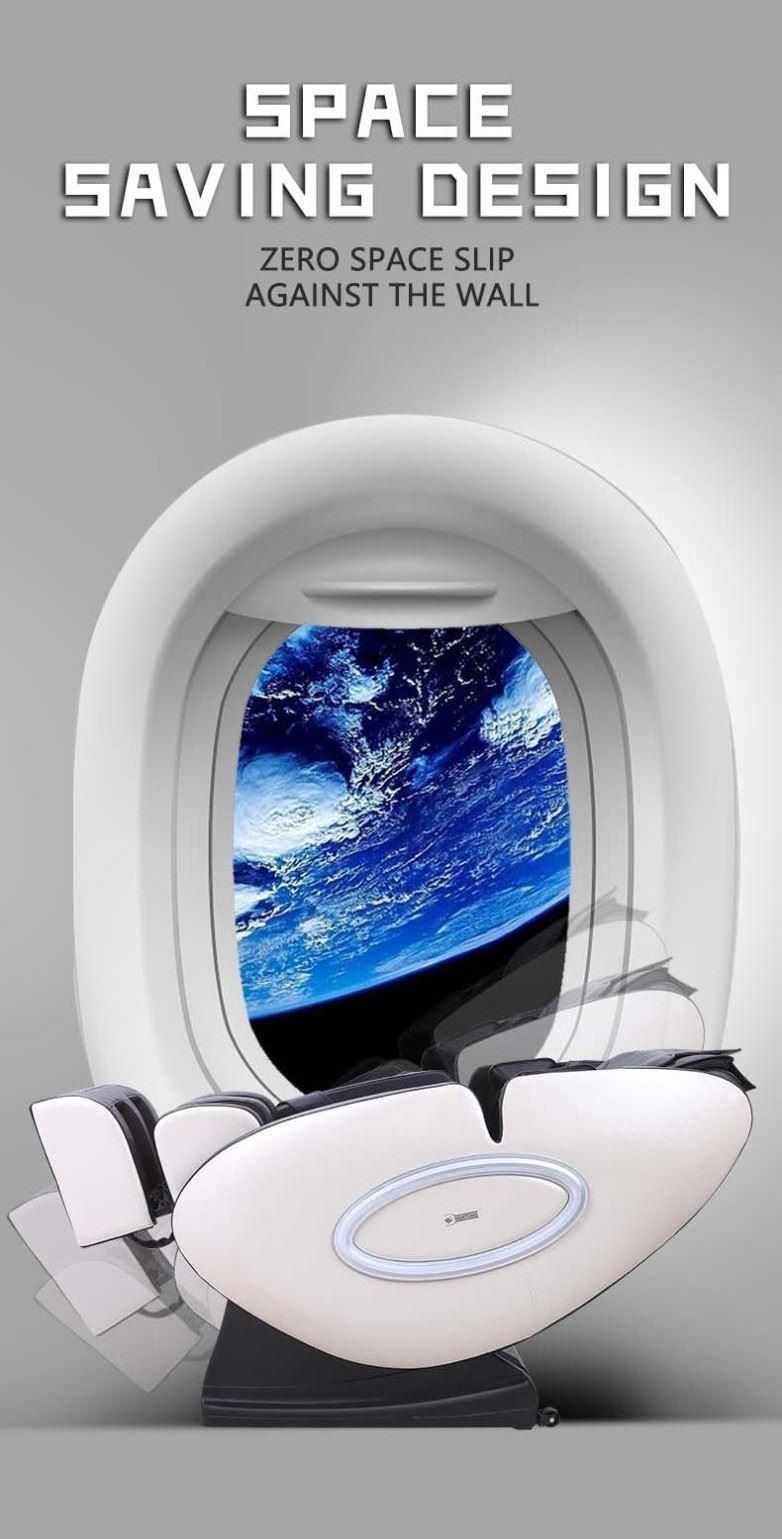 Luxury 4D Body Massage Chair Zero Gravity Vibration Airbag SL Track Massage