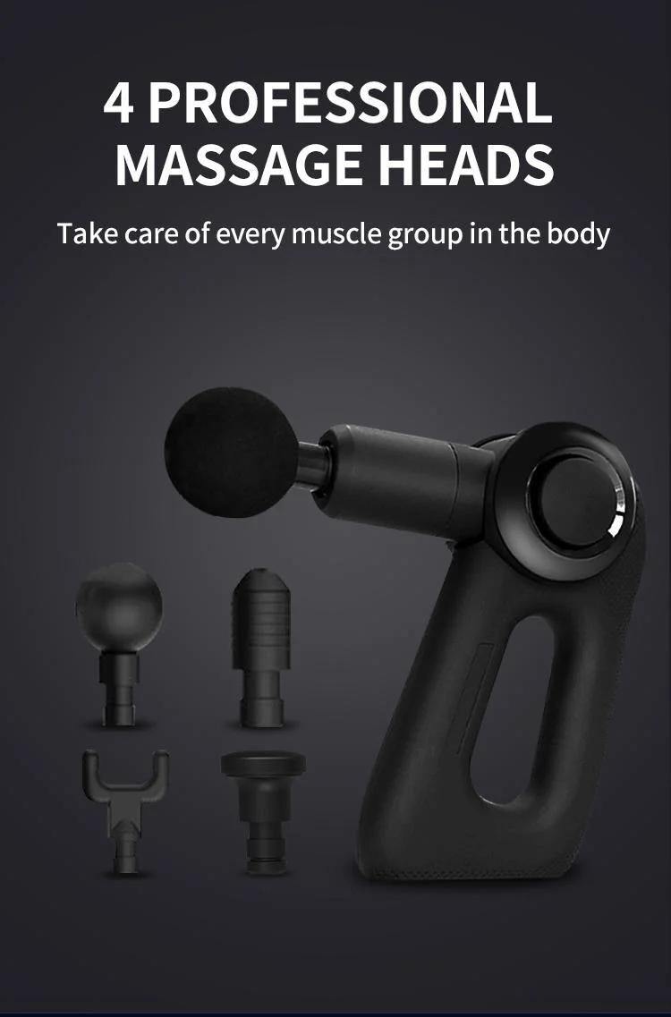 Customizable Logo Handheld Portable Wireless Fascia Massage Gun