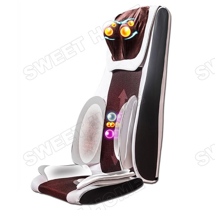 Electric Air Pressure Shiatsu Neck and Back Kneading Massage Cushion