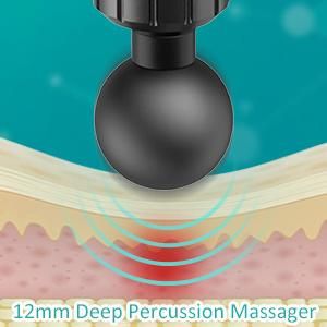 2021 Best Relax Muscle Massage Gun Full Body Dropshipping Massage Gun Shenzhen Deep Tissue Phoenix Gun Massager